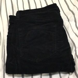 Uniqlo Black Cords Slim Fit Size 31